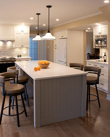 Laid BackU rban  - Kitchen View Into Dining Room