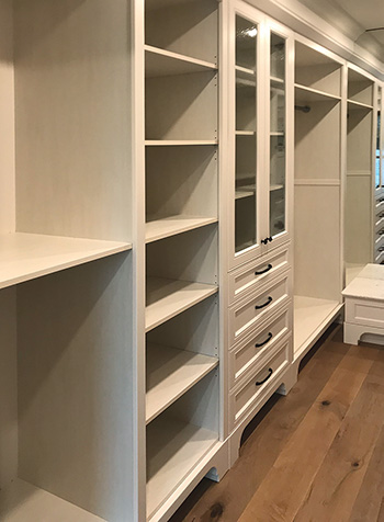 Master Bedroom Custom Shelving