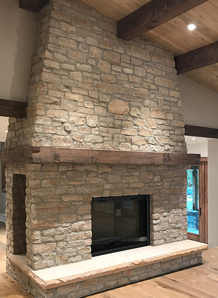 Open Concept - Fireplace